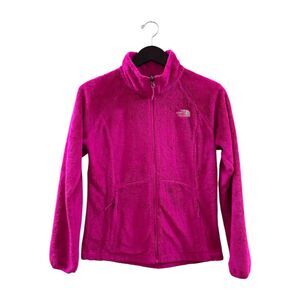 The North Face Women's Osito Jacket Fleece Full Zip Pink Fushia Size Small